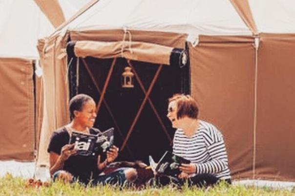 Festival Yurts Hay-On-Wye Hotel Ngoại thất bức ảnh