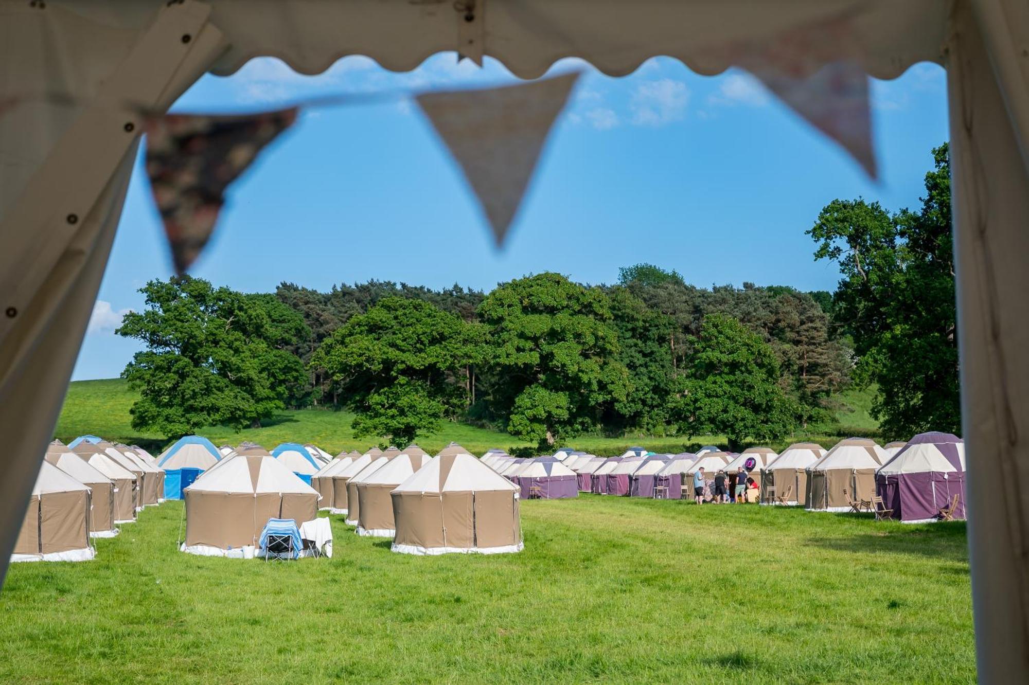 Festival Yurts Hay-On-Wye Hotel Ngoại thất bức ảnh